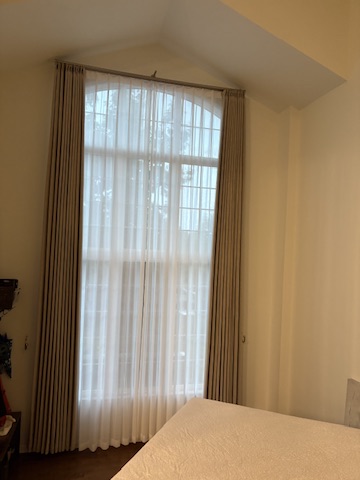 McDrapery Studio custom window treatment project