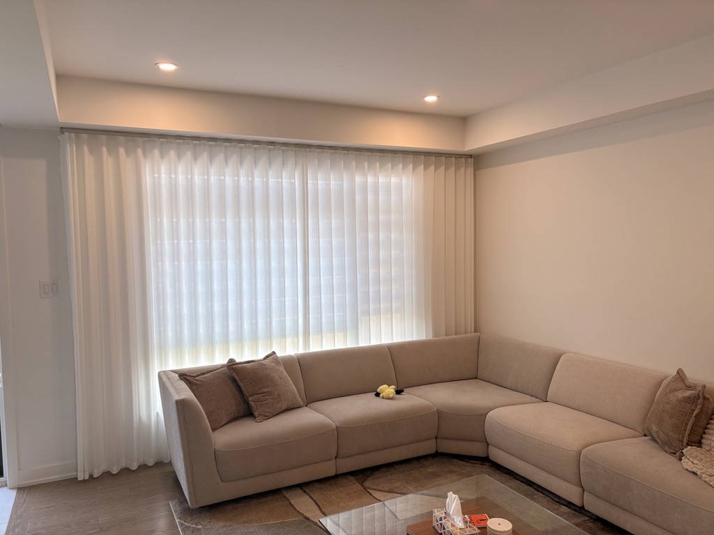 McDrapery Studio custom window treatment project