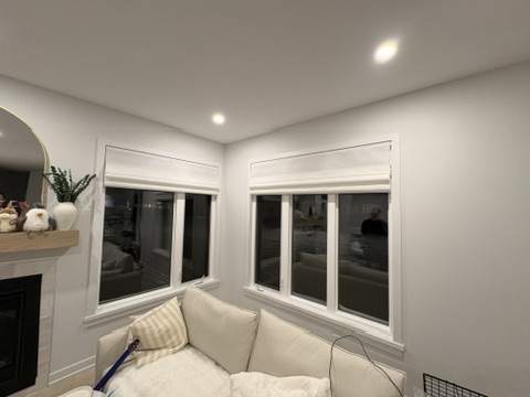 McDrapery Studio custom window treatment project