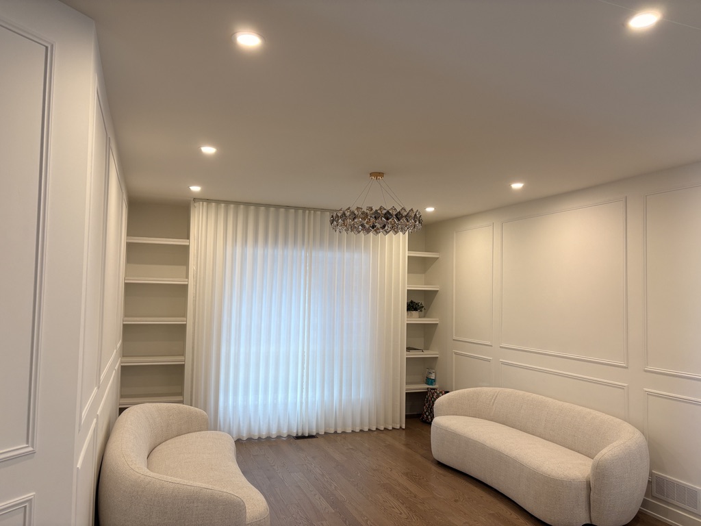 McDrapery Studio custom window treatment project