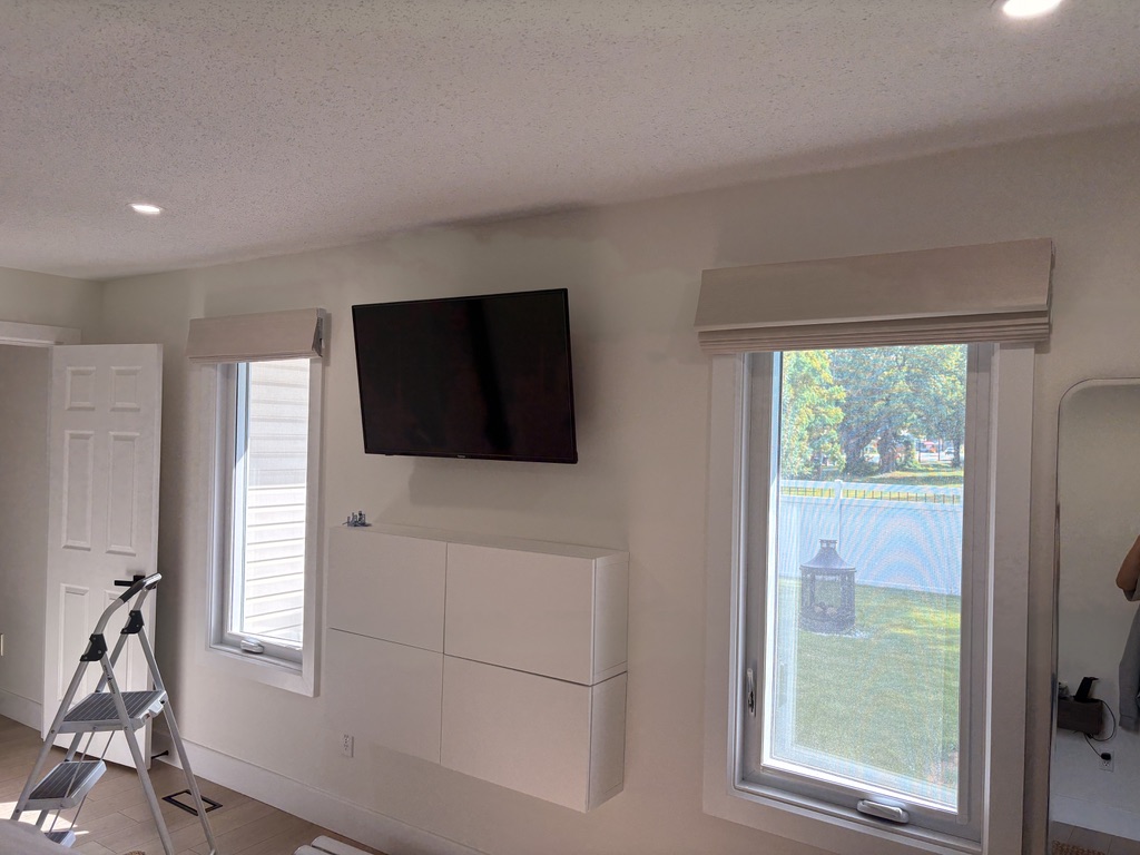McDrapery Studio custom window treatment project