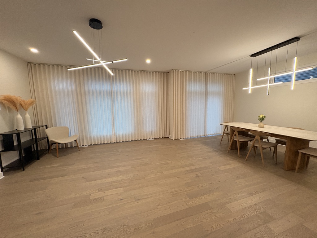 McDrapery Studio custom window treatment project
